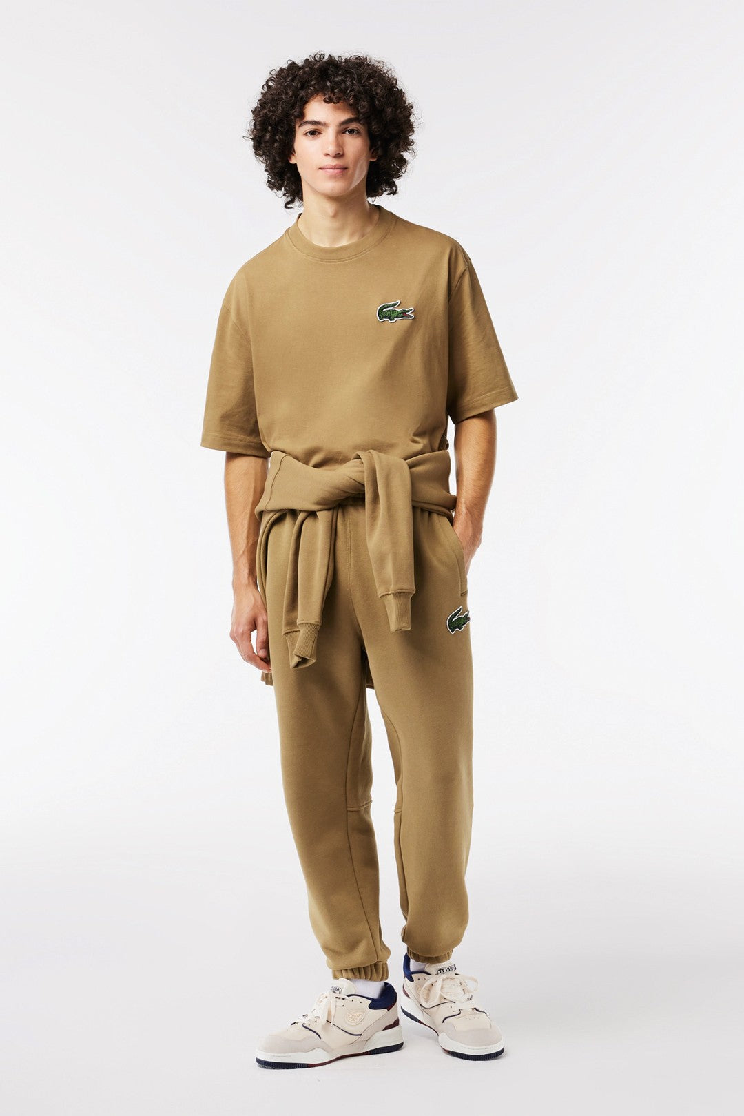 UNISEX LOOSE FIT LARGE CROC ORGANIC HEAVY COTTON T-SHIRT