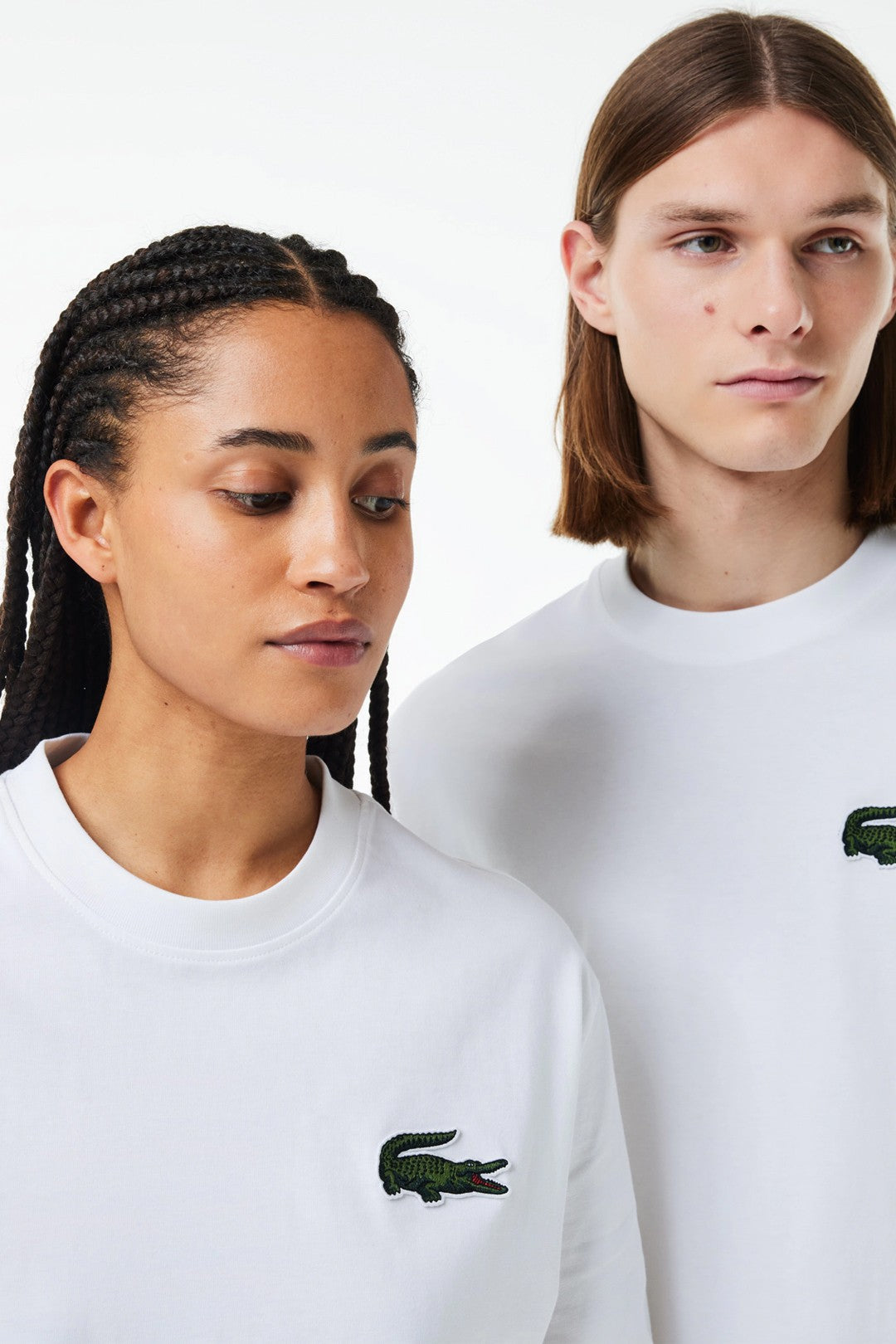 UNISEX LOOSE FIT LARGE CROC ORGANIC HEAVY COTTON T-SHIRT
