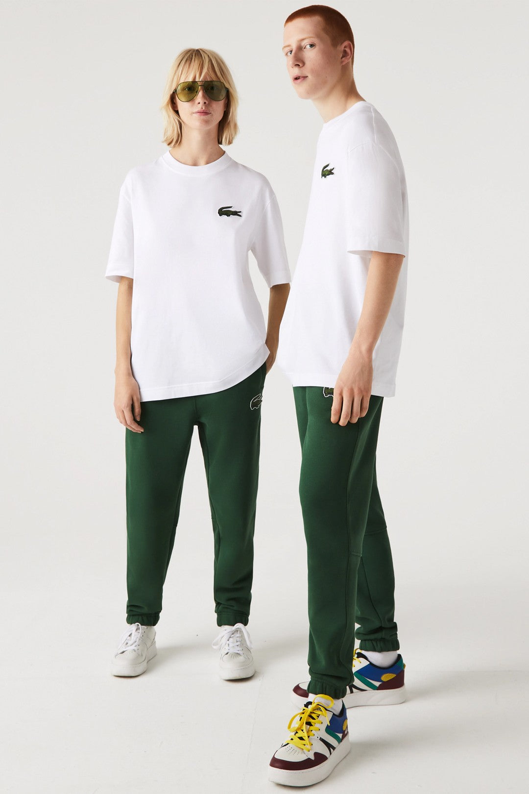 UNISEX LOOSE FIT LARGE CROC ORGANIC HEAVY COTTON T-SHIRT
