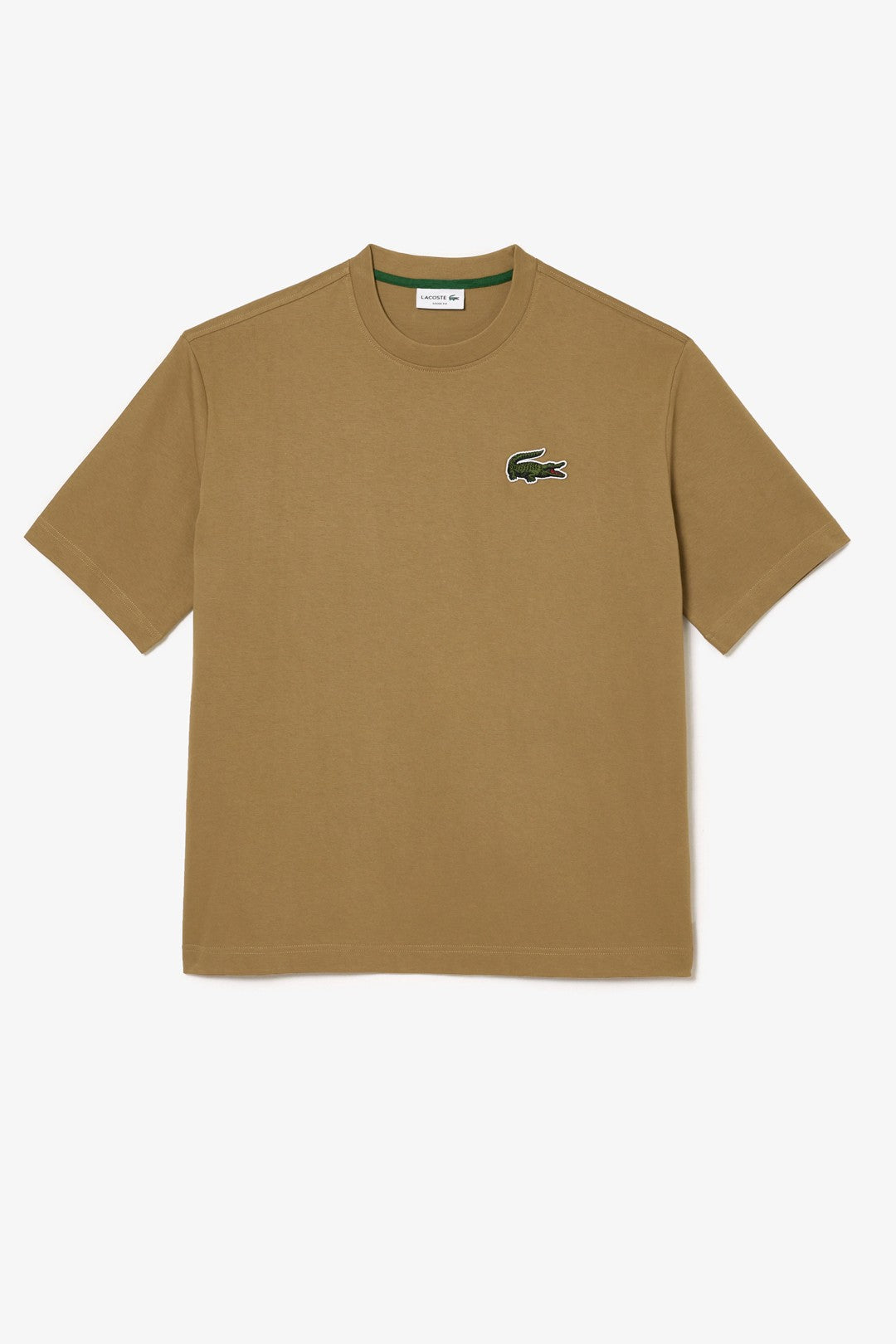 UNISEX LOOSE FIT LARGE CROC ORGANIC HEAVY COTTON T-SHIRT