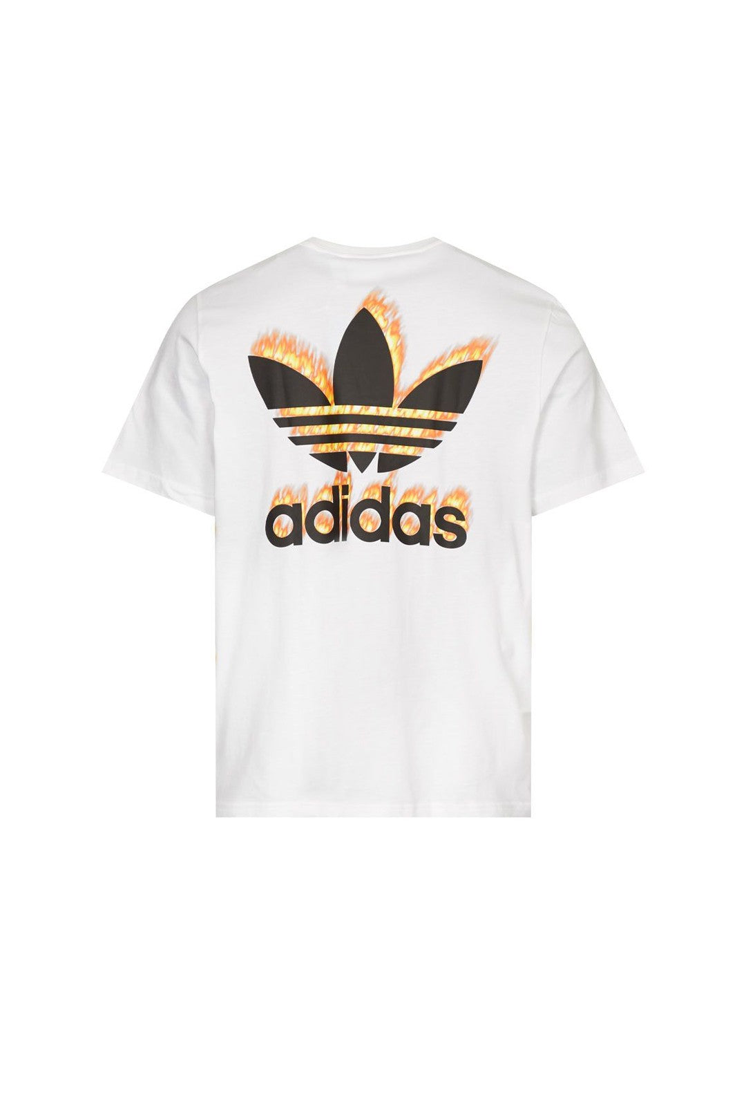 T-Shirt mit Grafik-Feuer-Kleeblatt
