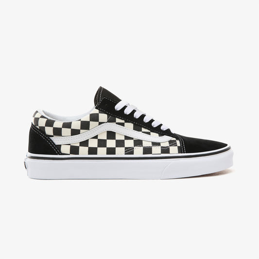 Vans Primary Check Old Skool Siyah - Bej Unisex Sneaker