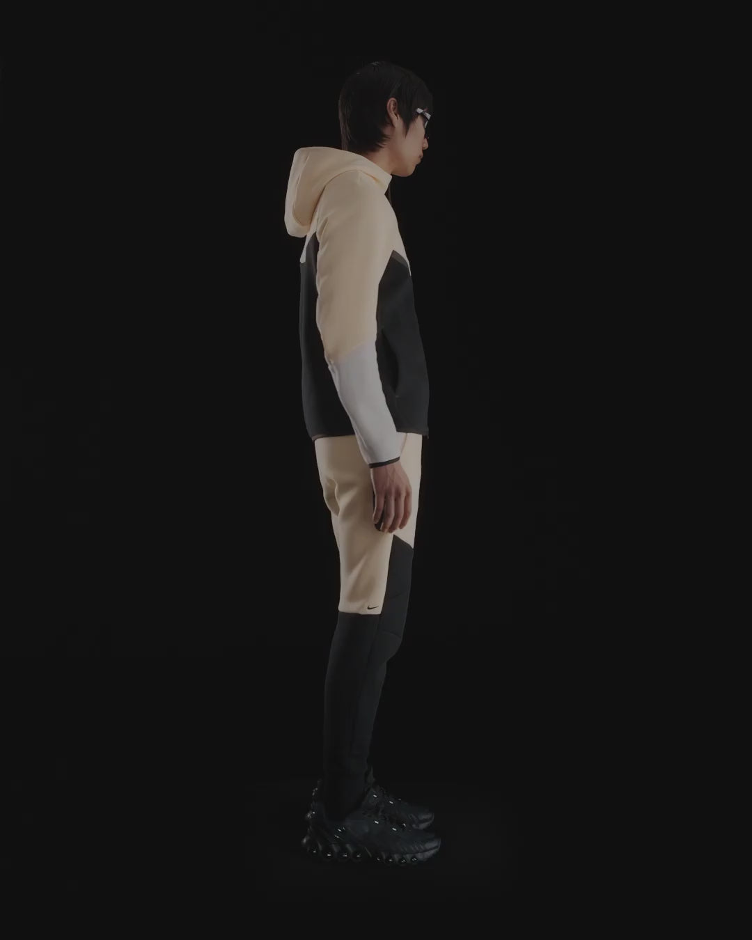Nike Tech Tam Boy Fermuarlı Windrunner Erkek Kapüşonlu Üstü
